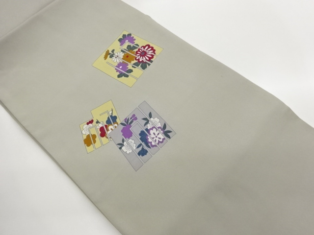JAPANESE KIMONO / SHIOZE GENJI-KA / CHRYSANTHEMUM / PLUM / CHERRY BLOS